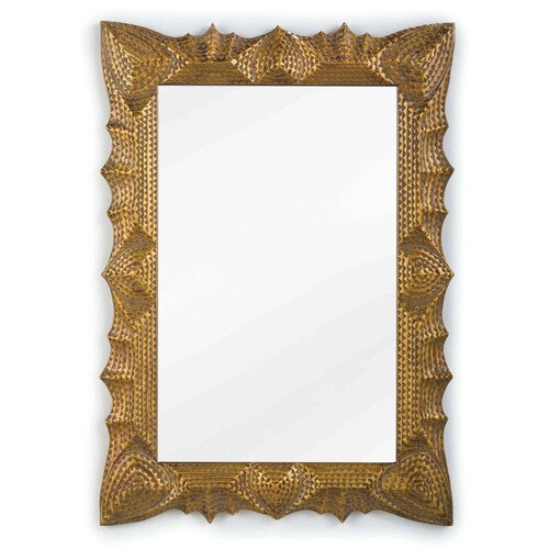Tramp Art Mirror